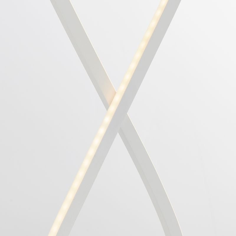 Table & Floor Lamp - Paradox - LED Matt White Table Lamp Endon-80677 - Paradox - LED Matt White Table Lamp