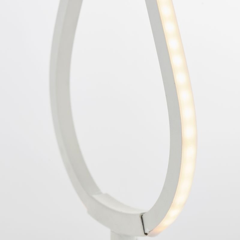 Table & Floor Lamp - Paradox - LED Matt White Table Lamp Endon-80677 - Paradox - LED Matt White Table Lamp