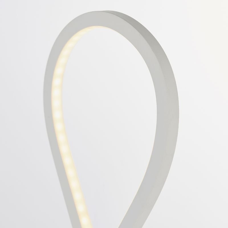 Table & Floor Lamp - Paradox - LED Matt White Table Lamp Endon-80677 - Paradox - LED Matt White Table Lamp