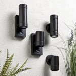 Icarus - Outdoor Black Single Wall Lamp Icarus - Outdoor Black Single Wall Lamp