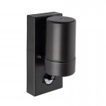Icarus - PIR Outdoor Black Single Wall Lamp Icarus - PIR Outdoor Black Single Wall Lamp