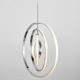 Ceiling Lights - Avali - LED Chrome Rings 4 Light Hanging Pendant Endon-81034 - Avali - LED Chrome Rings 4 Light Hanging Pendant