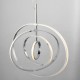 Ceiling Lights - Avali - LED Chrome Rings 4 Light Hanging Pendant Endon-81034 - Avali - LED Chrome Rings 4 Light Hanging Pendant