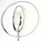 Table & Floor Lamp - Avali - LED Chrome Rings 3 Light Floor Lamp Endon-81035 - Avali - LED Chrome Rings 3 Light Floor Lamp