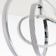 Endon-81036 - Avali - LED Chrome Rings 3 Light Semi Flush