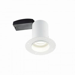 Ravel Trimless - White Plaster-in Recessed Downlight