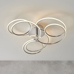 Eterne - Chrome 3 Light LED Ceiling Lamp Eterne - Chrome 3 Light LED Ceiling Lamp
