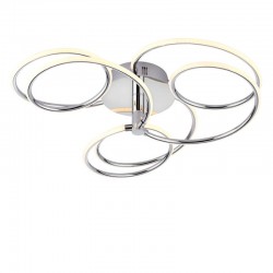 Eterne - Chrome 3 Light LED Ceiling Lamp Eterne - Chrome 3 Light LED Ceiling Lamp
