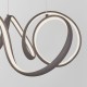Ceiling Lights - Synergy - LED Textured Coffee Pendant Ø 50 Endon-81889 - Synergy - LED Textured Coffee Pendant Ø 50
