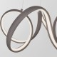 Ceiling Lights - Synergy - LED Textured Coffee Pendant Ø 50 Endon-81889 - Synergy - LED Textured Coffee Pendant Ø 50