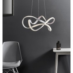 Synergy - Textured White LED Pendant Ø 63