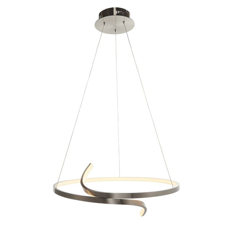 Endon-81903 - Rafe - LED Satin Nickel Pendant