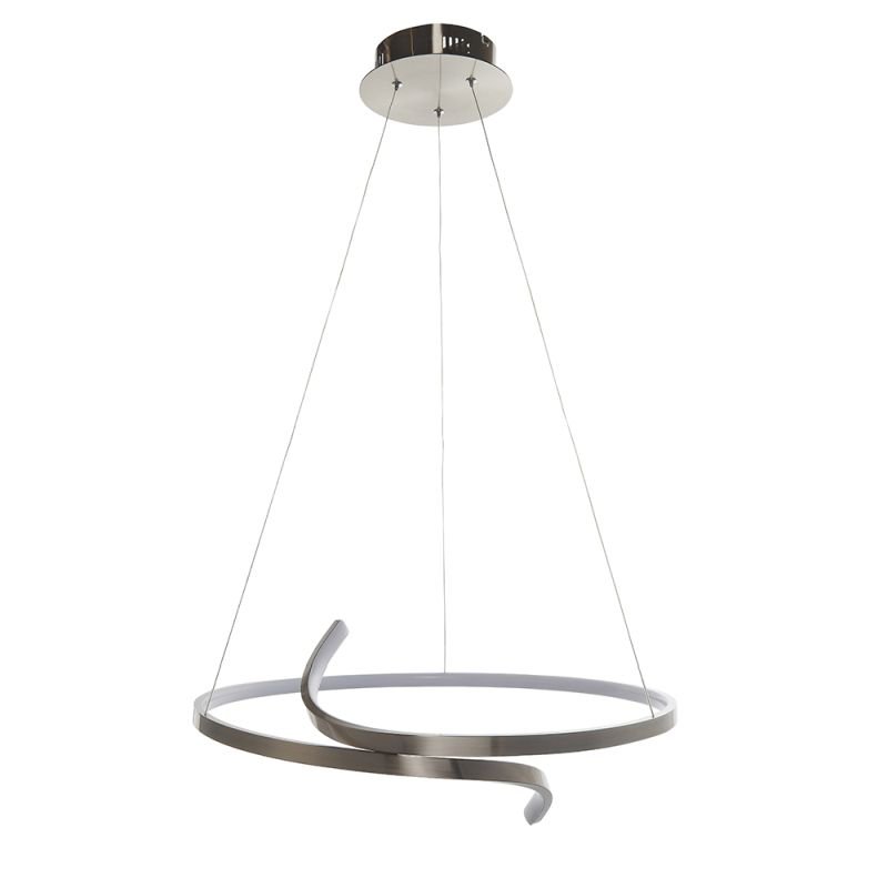 Endon-81903 - Rafe - Satin Nickel LED Pendant