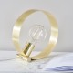 Table & Floor Lamp - Hoop - Brushed Gold 1 Light Table Lamp Endon-81920 - Hoop - Brushed Gold 1 Light Table Lamp