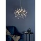 Ceiling Lights - Calla - Clear Glass & Chrome 8 Light Centre Fitting Endon-81950 - Calla - Clear Glass & Chrome 8 Light Centre Fitting