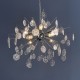Ceiling Lights - Calla - Clear Glass & Chrome 8 Light Centre Fitting Endon-81950 - Calla - Clear Glass & Chrome 8 Light Centre Fitting