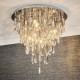 Ceiling Lights - Melody - Crystal & Chrome 6 Light Ceiling Lamp Endon-81955 - Melody - Crystal & Chrome 6 Light Ceiling Lamp