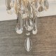 Ceiling Lights - Melody - Crystal & Chrome 3 Light Ceiling Lamp Endon-81956 - Melody - Crystal & Chrome 3 Light Ceiling Lamp