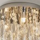 Ceiling Lights - Melody - Crystal & Chrome 3 Light Ceiling Lamp Endon-81956 - Melody - Crystal & Chrome 3 Light Ceiling Lamp