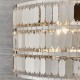 Ceiling Lights - Eldora - Chrome Hexagonal Plates 5 Light Pendant Endon-81965 - Eldora - Chrome Hexagonal Plates 5 Light Pendant