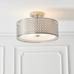 Cordero - Satin Nickel 3 Light Semi Flush with White Glass Diffuser Cordero - Satin Nickel 3 Light Semi Flush with White Glass Diffuser
