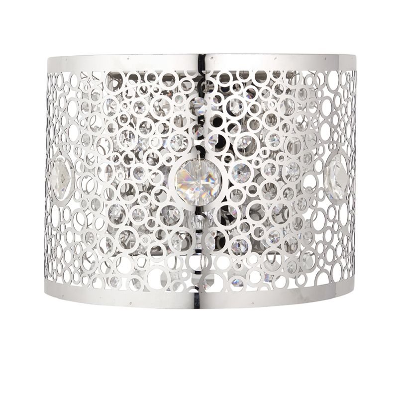 Endon-81976 - Fayola - Crystal & Decorative Chrome Wall Lamp