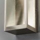 Outdoor - Dean - LED Brushed Stainless Steel & Clear Glass Wall Lamp Endon-82014 - Dean - LED Brushed Stainless Steel & Clear Glass Wall Lamp