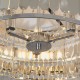 Ceiling Lights - Eldora - Chrome Hexagonal Plates 3 Light Ceiling Lamp Endon-90297 - Eldora - Chrome Hexagonal Plates 3 Light Ceiling Lamp