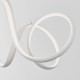 Ceiling Lights - Synergy - LED Textured White Pendant Ø 50 Endon-90321 - Synergy - LED Textured White Pendant Ø 50