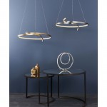 Rafe - Brushed Gold LED Pendant Rafe - Brushed Gold LED Pendant