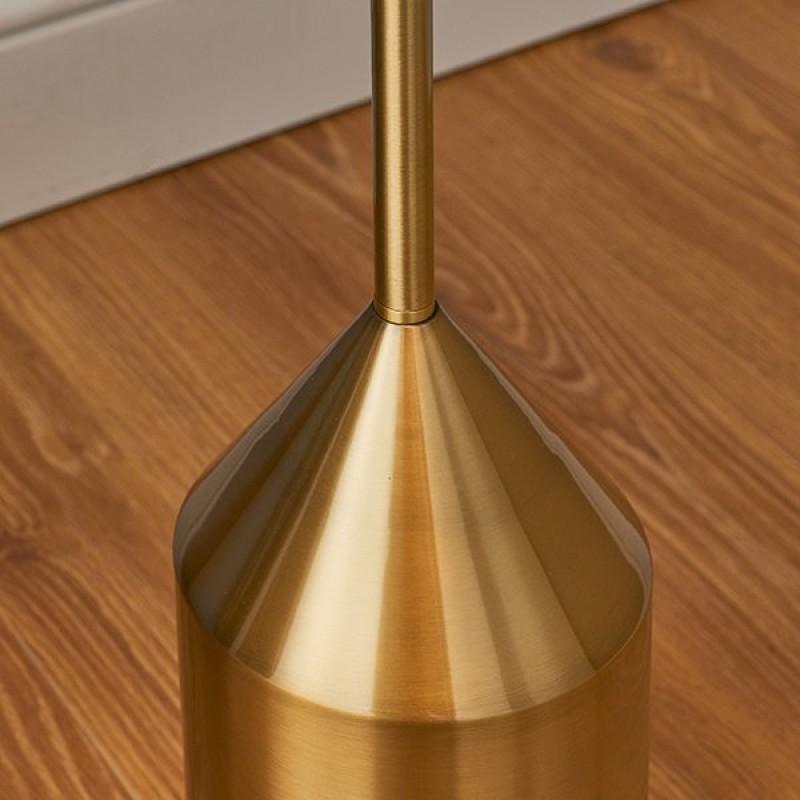 Endon-90521 - Nova - Antique Brass Floor Lamp