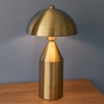 Nova - Antique Brass Table Lamp
