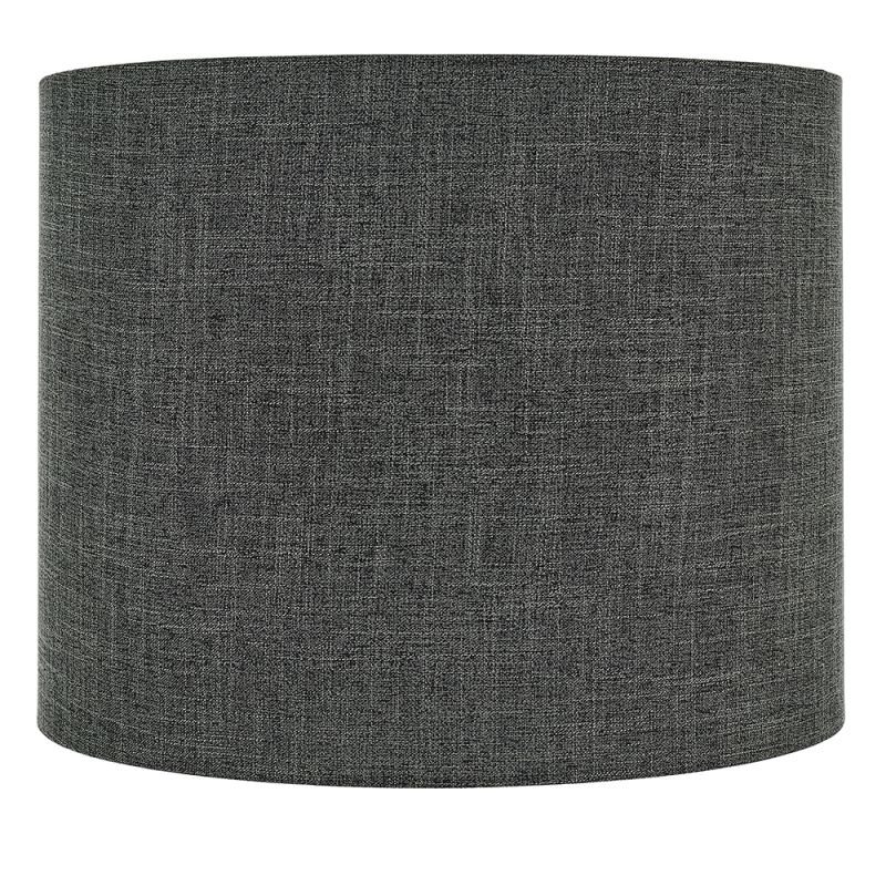 Accessories - Sara - Shade Only - 18 inch Charcoal Linen Shade Endon-90553 - Sara - Shade Only - 18 inch Charcoal Linen Shade