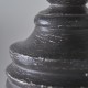 Ceiling Lights - Kerala - Clear Glass & Taupe Grey Wood Pendant Endon-90575 - Kerala - Clear Glass & Taupe Grey Wood Pendant