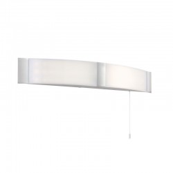 Onan - LED Bathroom White and Chrome Shaver Light
