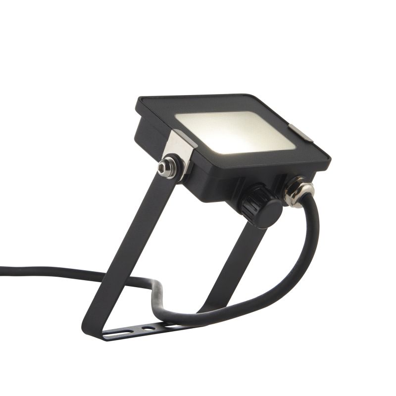 Saxby-91860 - Salde - Outdoor LED Black Floodlight 10W