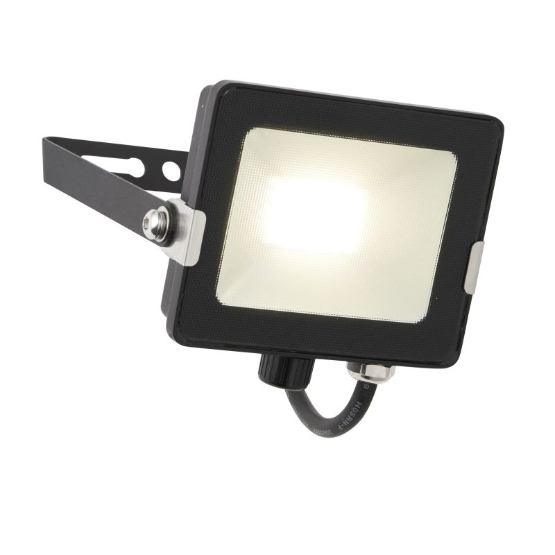 Saxby-91861 - Salde - Outdoor LED Black Floodlight 20W