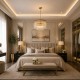 Endon-91941 - Madeleine - Polished Gold 9 Light Centre Fitting with Glass Rods
