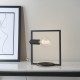 Endon-92224 - Shape Rectangle - Matt Black Rectangle Table Lamp