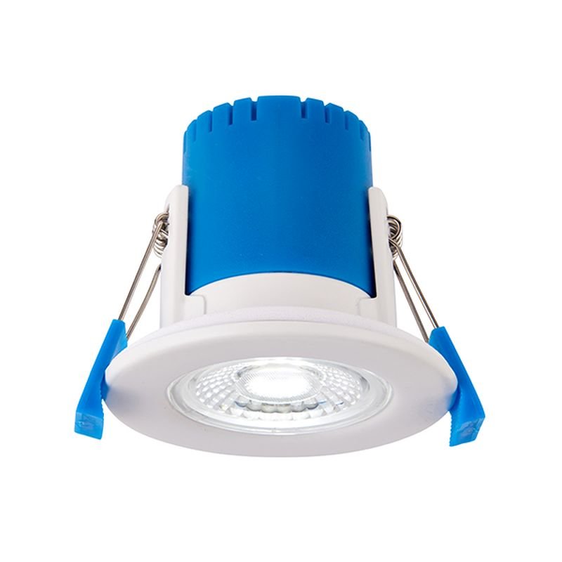Spot & Downlights - ShieldECO 500 CCT - LED Matt White Recessed Downlight Saxby-92748 - ShieldECO 500 CCT - LED Matt White Recessed Downlight