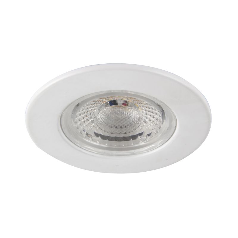 Saxby-92751 - ShieldECO CCT - Bathroom White Recessed Downlight CCT 5W