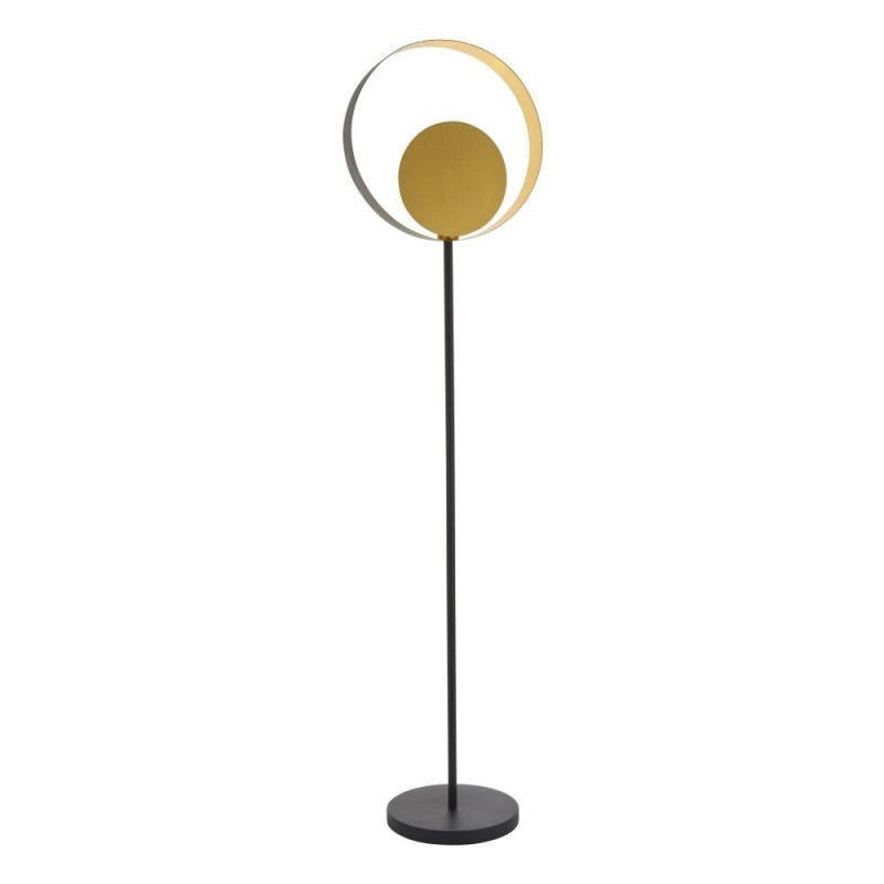 Table & Floor Lamp - Cal - Matt Black & Brushed Gold Floor Lamp Endon-92876 - Cal - Matt Black & Brushed Gold Floor Lamp