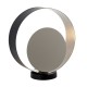 Endon-92878 - Cal - Matt Black & Brushed Nickel Table Lamp