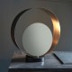 Endon-92878 - Cal - Matt Black & Brushed Nickel Table Lamp