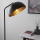 Table & Floor Lamp - Brair - Black & Antique Brass Floor Lamp Endon-93091 - Brair - Black & Antique Brass Floor Lamp
