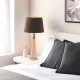 Table & Floor Lamp - Naia - Mocca Velvet & Rose Pink Glass Table Lamp Endon-93115 - Naia - Mocca Velvet & Rose Pink Glass Table Lamp