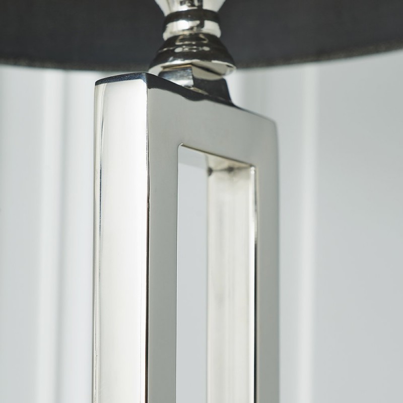 Table & Floor Lamp - Saran - Table Base Only - Polished Nickel Endon-93133 - Saran - Table Base Only - Polished Nickel