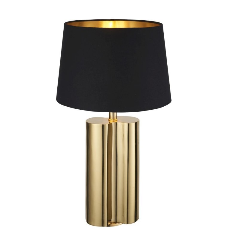 Table & Floor Lamp - Calan - Black & Gold Table Lamp Endon-93137 - Calan - Black & Gold Table Lamp