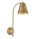 Endon-93144 - Radha - Antique Brass Long Arm Wall Lamp
