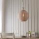 Ceiling Lights - Asha - Polished Nickel Handmade Twisted Wire Pendant Endon-93430 - Asha - Polished Nickel Handmade Twisted Wire Pendant